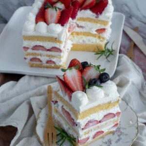 strawberry cake